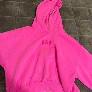 NWT gap hot pink hoodie